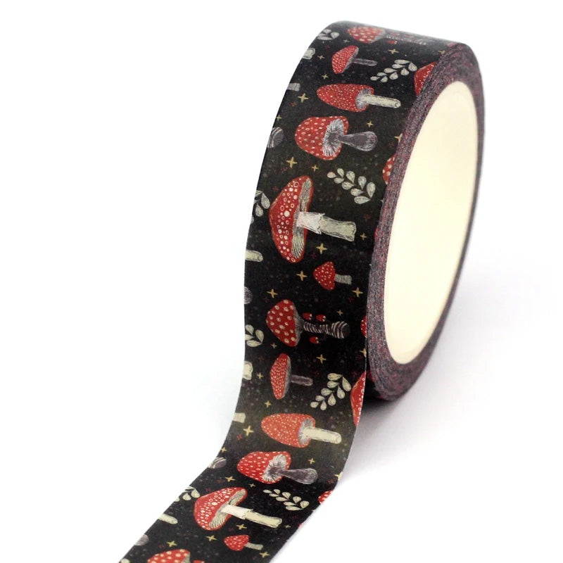 Washi Tape - magical mushrooms (buy more & save)