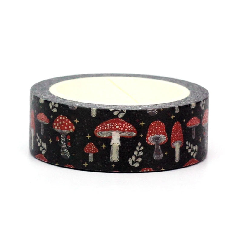 Washi Tape - magical mushrooms (buy more & save)