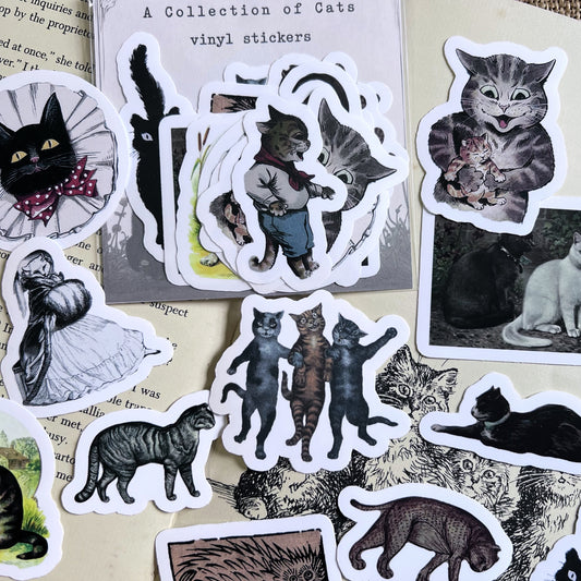 A Collection of Cats- vinyl stickers
