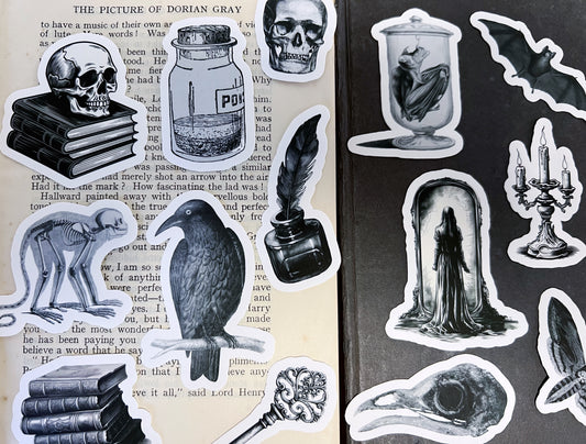 Gothic Horror - vinyl stickers