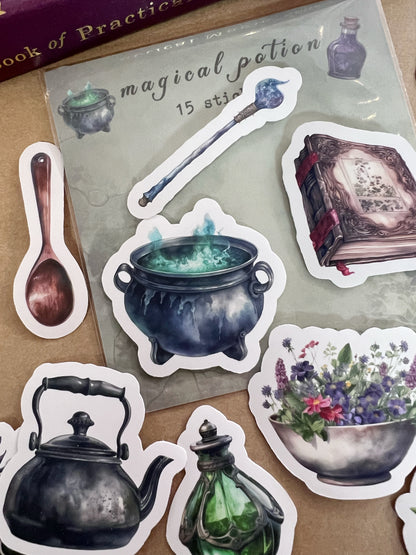 Magical Potion - 15 x stickers