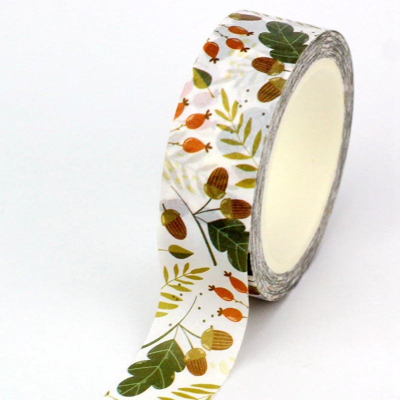 Washi Tape - autumn leaves (buy more & save)