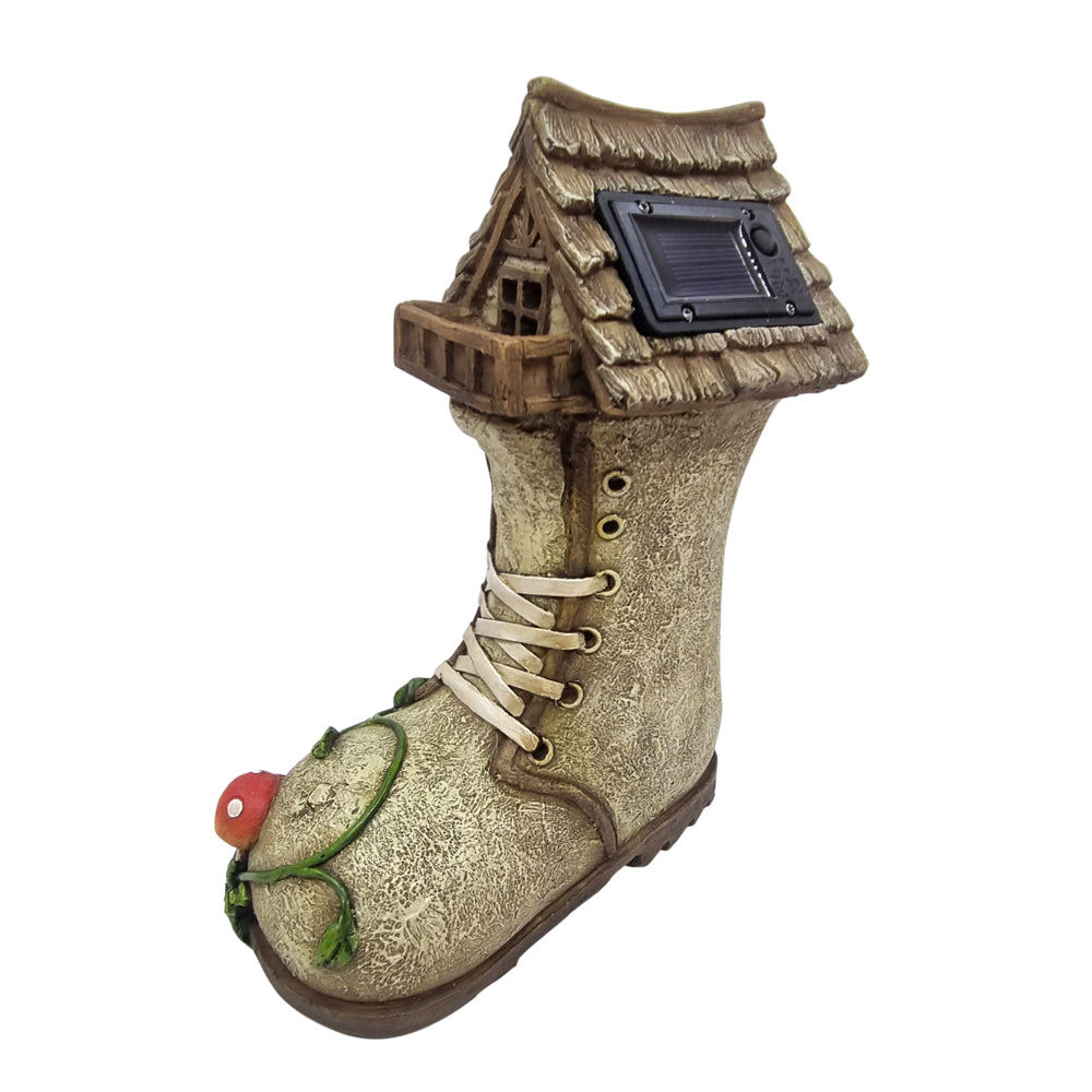 Fairy Garden Boot - solar light