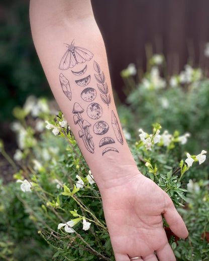 Moon Magic - Temporary Tattoo