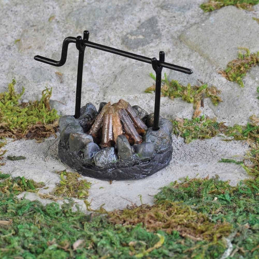 Campfire (Fiddlehead) Miniature Fairy Garden Ornament