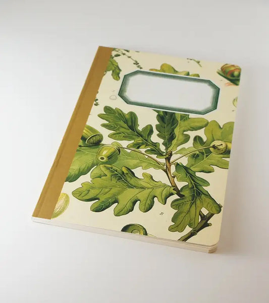 Notebook - oak tree