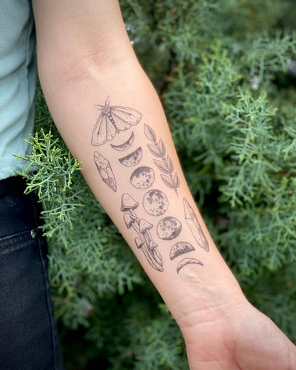 Moon Magic - Temporary Tattoo