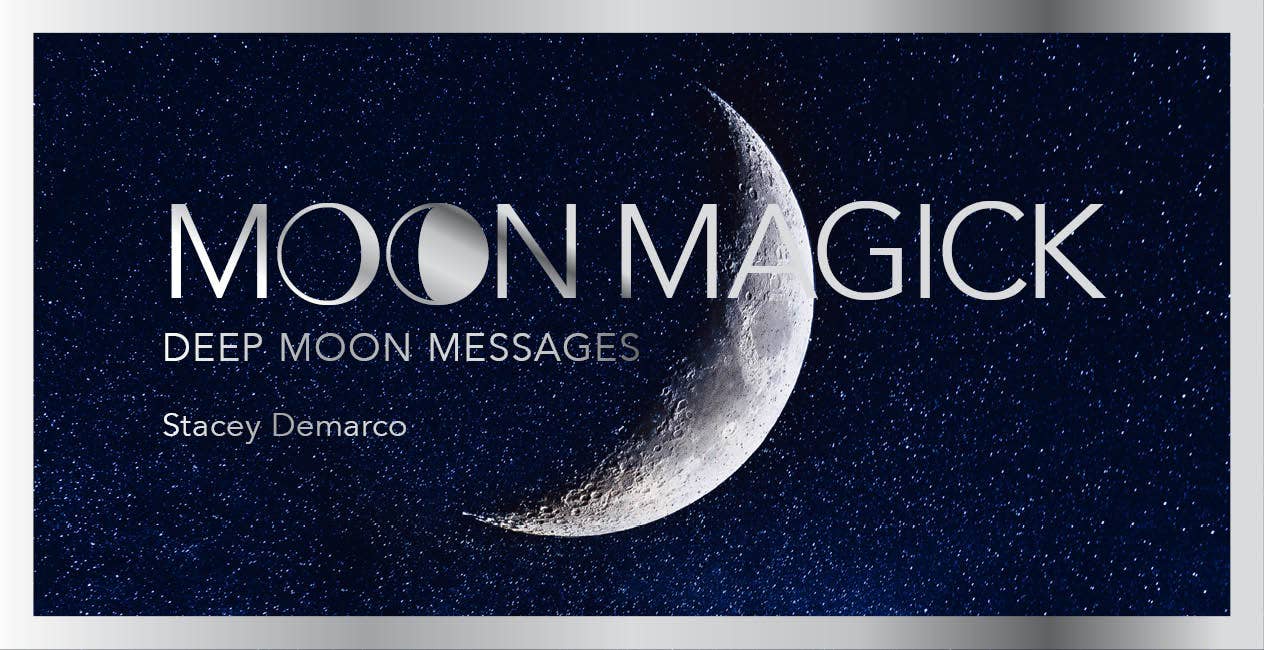 Moon Magick: Deep Moon Messages (40 Mini Inspiration Cards)