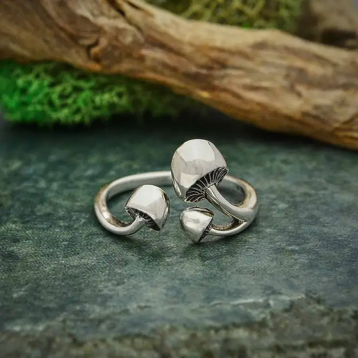 mushroom ring - adjustable