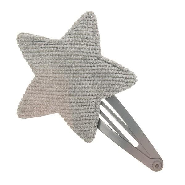 Corduroy Star Clip - assorted colours