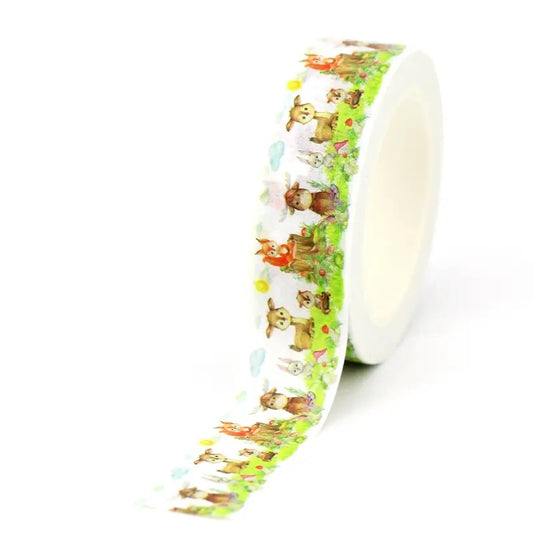 Washi Tape - woodland friends (buy more & save)