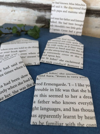 Tiny Envelopes - A Little Princess book pages