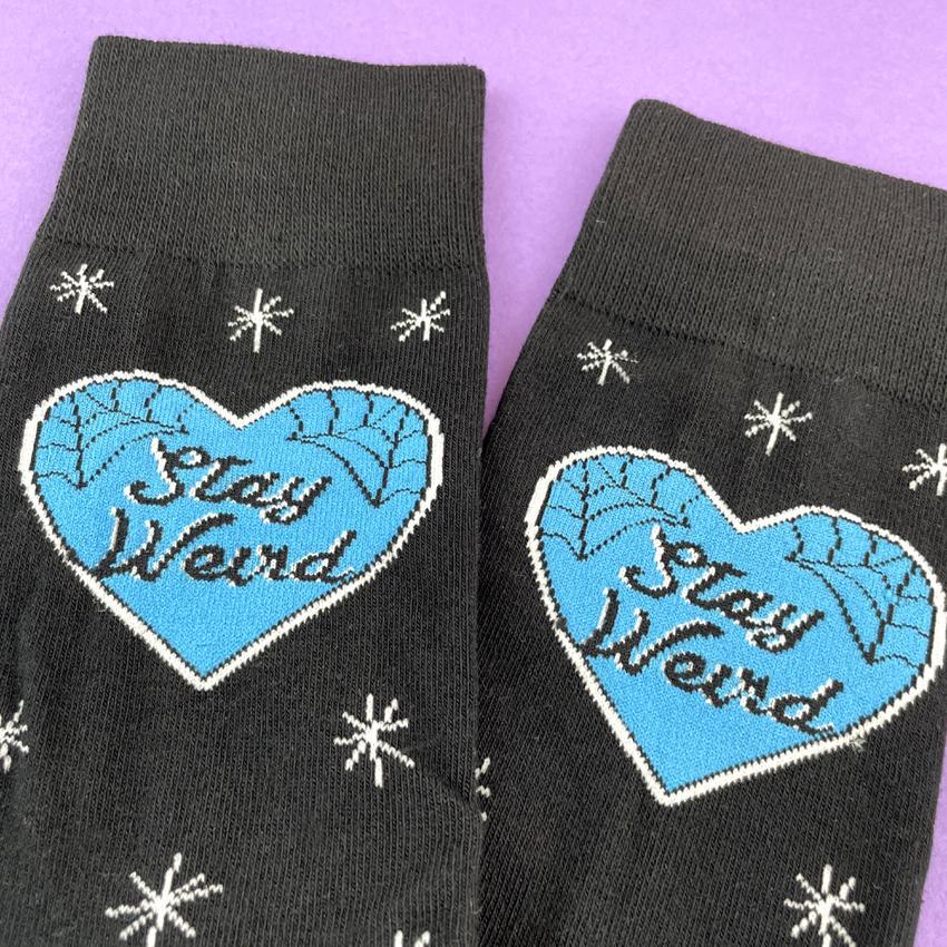 Stay Weird - socks