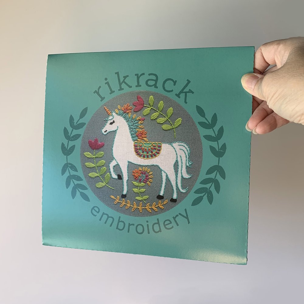 Embroidery Kit - Unicorn